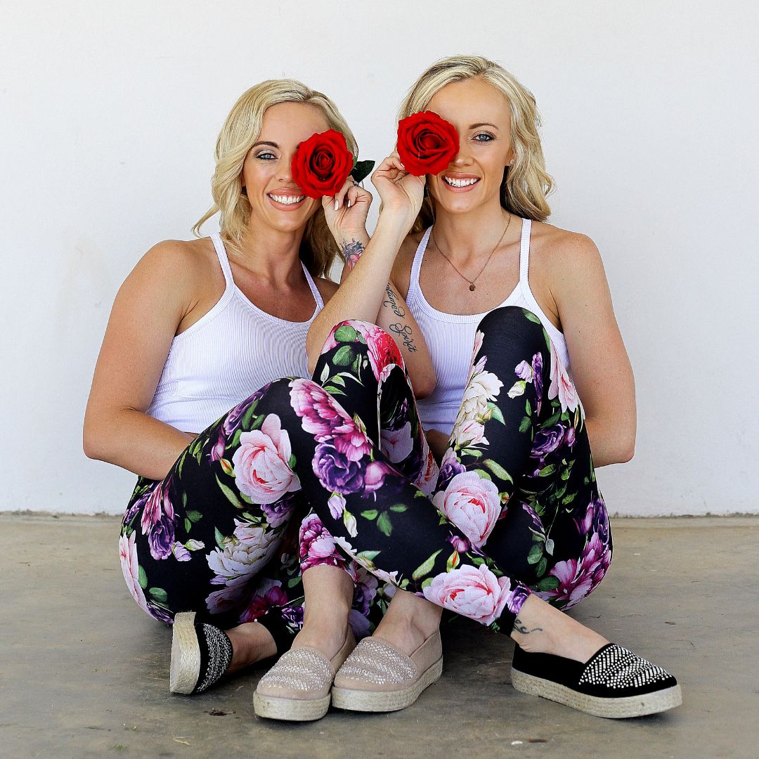 Vintage Rose | Dames legging