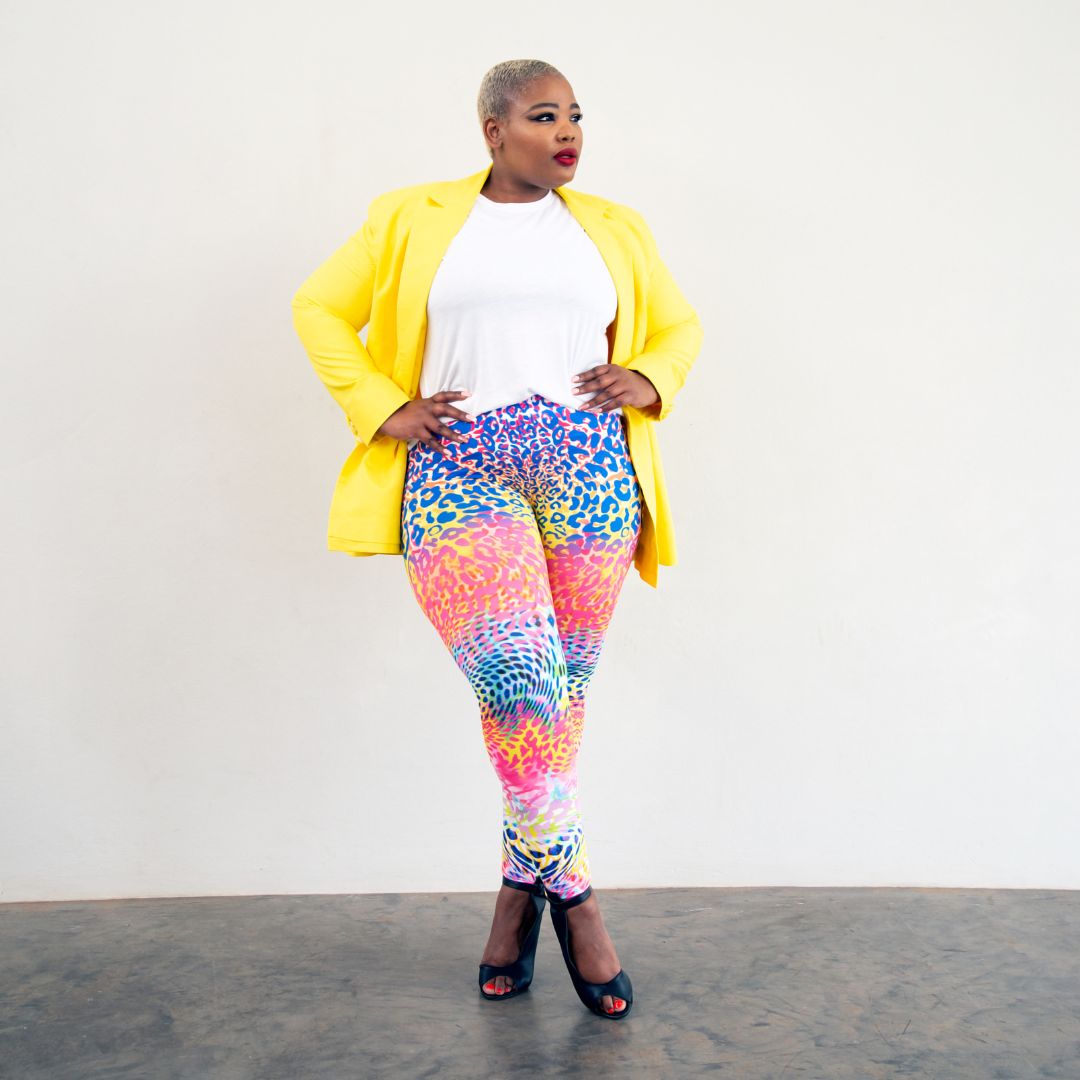 Regenboog Luipaard | Dames legging