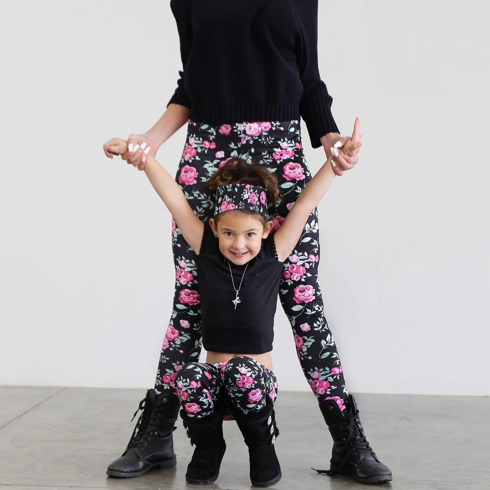 Rustic Rose | Kinder legging